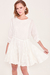 ABBY OFF WHITE DRESS - buy online