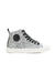 High Sneakers Fedra Glitter Plata - comprar online