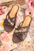 GABBANA BLACK SANDALS