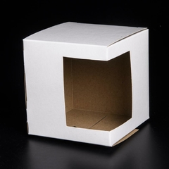Caja para tazas con ventana - comprar online
