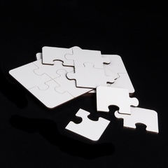 Rompecabezas madera cristal - 6 piezas - Alto Brillo - pack por 5 unidades - tienda online