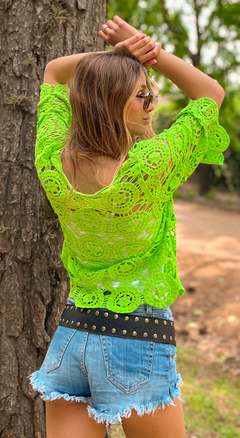 Blusa Prisma en Crochet - comprar online