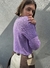 Sweater Tejido lila