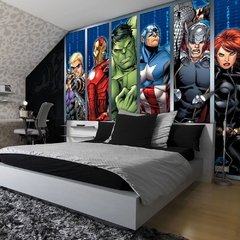 Mural Infantil AVENGERS 01