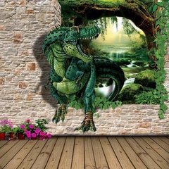 Imagen de Mural Infantil DINOS