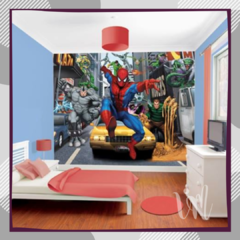 Mural Infantil Spiderman 04