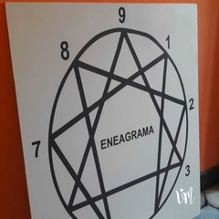 Eneagrama Cuadro 75x75cm