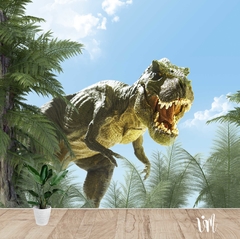 Mural Infantil Dinosaurio Rex