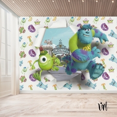 Mural Infantil Monster Inc