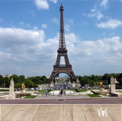 Mural Paris Torre Eiffel