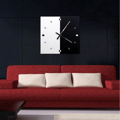 Reloj de Pared Bicolor C01