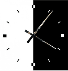 Reloj de Pared Bicolor C01 - comprar online