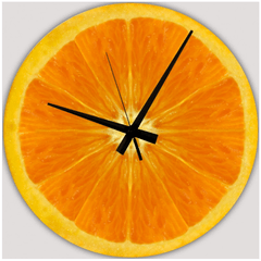 Reloj de Pared NARANJA - comprar online