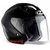 CAPACETE HJC IS-33 PRETO 57/58 M