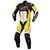 Macacao Alpinestars Motegi V2 1 Pc Black White Yellow Red