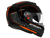 CAPACETE MT ATOM SV RACELINE EVO ORANGE FLUOR