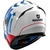 Capacete Shark Spartan Droze Wbr Branco Azul na internet