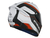 CAPACETE MT STINGER POLE MATT WHITE/BLACK/RED na internet