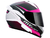 CAPACETE MT STINGER DIVIDED WHITE/PINK/BLACK - comprar online