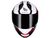 CAPACETE MT STINGER POLE WHITE/BLACK/RED - comprar online