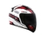Capacete Ls2 Ff353 Rapid Thunder White/black/red