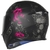 Capacete Axxis Eagle Flowers Matt Black/pink Tamanhos na internet