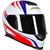 Capacete Axxis Eagle Hybrid White/blue/red Tamanhos na internet