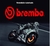 PASTILHA FREIO BREMBO CARBONO CERAMICA DIANT/TRAS 07BB04CC na internet