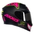 Capacete Axxis Eagle Marianny Matte Black Pink
