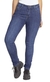 Calca Jeans Corse Motorcycle Kevlar Riding Stone Azul Fem.