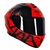 Capacete Axxis Draken Dekers Red Black na internet