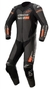 Macacao Alpinestars Gp Force Chaser 1 Peca Pto Verm