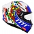 Capacete Mt Revenge 2 Moto3 White Tamanhos