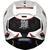 Capacete Mt Revenge 2 Status White Red - loja online