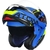 CAPACETE MT ATOM SV QUARK MATT BLUE YELLOW - loja online