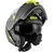 CAPACETE GIVI X21 SHIVER PRETO TITANIUM AMARELO FOSCO