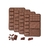 Molde Silicona Tableta Barra Chocolate Chocolatin 3 Modelos