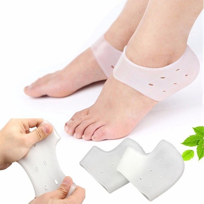 Taloneras Silicona Gel Polimero Descanso Proteccion Talon EL PAR