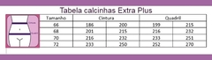 Calcinha Extra Plus em Cotton Bianca - loja online