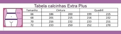 Calcinha Extra Plus em Cotton Amarilis - loja online