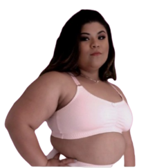 Sutiã Plus Size Sandra em cotton Liso