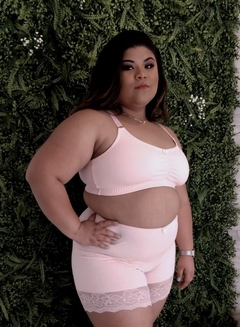 Sutia Plus Size Cotton Comfort - Cinza - Mais que Lingerie