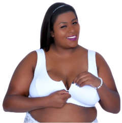 Sutiã Plus Size com abertura frontal Suzi