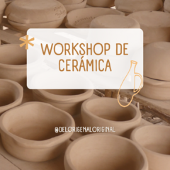 Workshop de cerámica 14/9