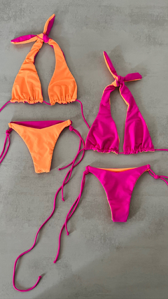 BIKINI TAO REVERSIBLE NARANJA & FUCSIA