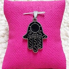 DIJE HAMSA ESMALTADA 3CM - comprar online