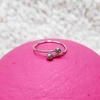 ANILLO DOBLE BOLITA 5MM (12)