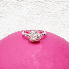 ANILLO ROSA BAÑO BLANCO FANTASIA