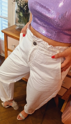Pantalón Suri blanco - comprar online