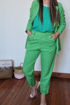 Pantalón Jazmín verde - tienda online